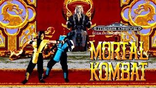 Mortal Kombat playthrough (SEGA Mega Drive Flashback, 1CC)