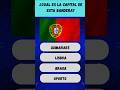 ¿Sabias Este Dato CURIOSO De La Capital De PORTUGAL?🤯#shorts #portugal #quiz