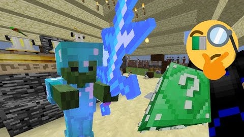 Bob VS Minecraft Emerald lucky block mod