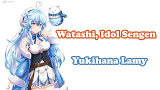 yukihana Lamy   watashi Idol Sengen chico With Honeyworks