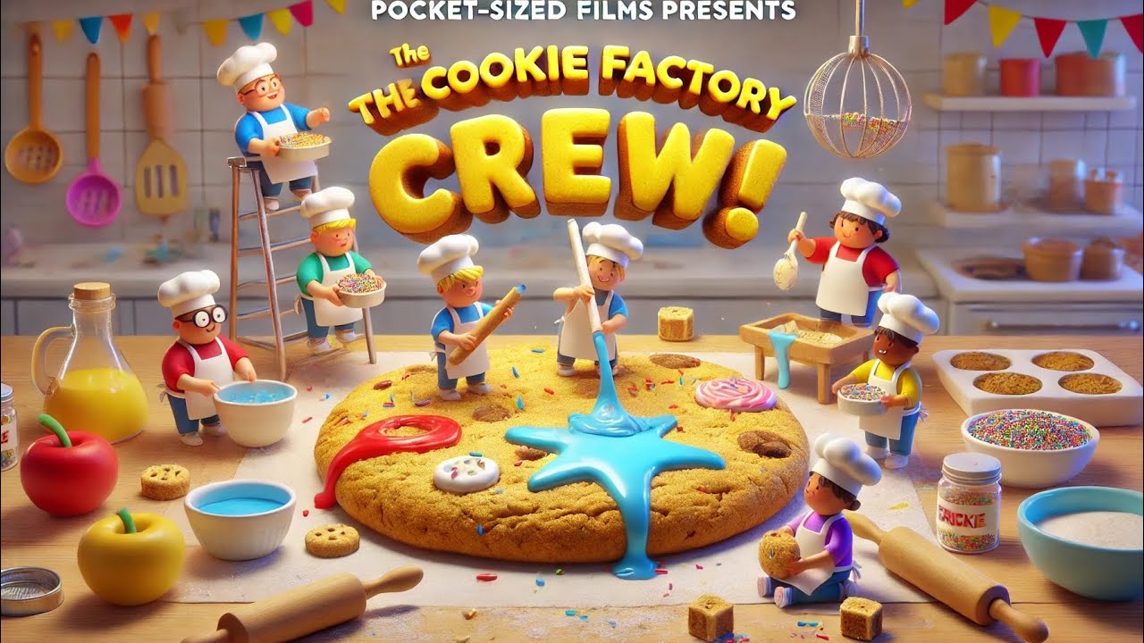 Tiny Bakers’ Secret Cookie Mission! 🍪🎉