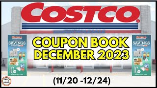 🚨 DECEMBER Costco Coupon Book Grocery Preview! Deals Valid (11/20-12/24)
