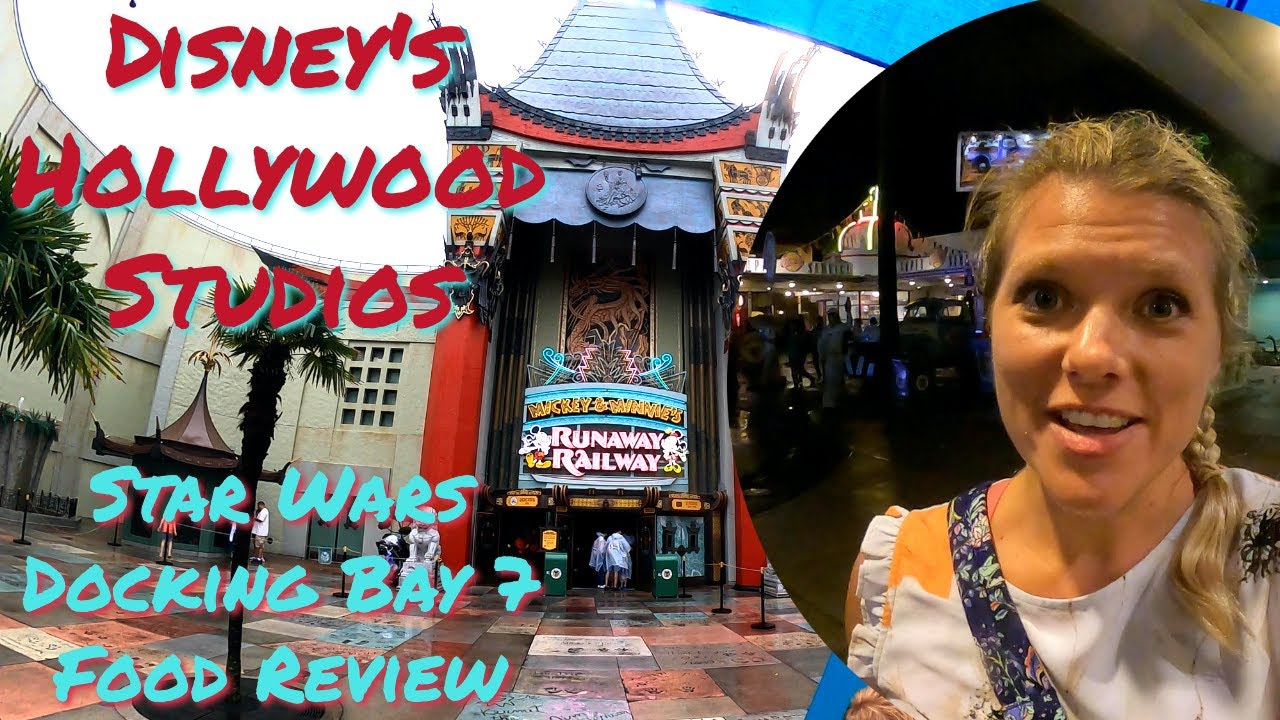 Hollywood Studios In The Rain/Star Wars: Galaxy's Edge Docking Bay 7 Food Review