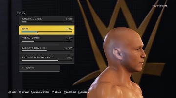 WWE 2K22 Ps5 how to create simple superstar in MyRISE