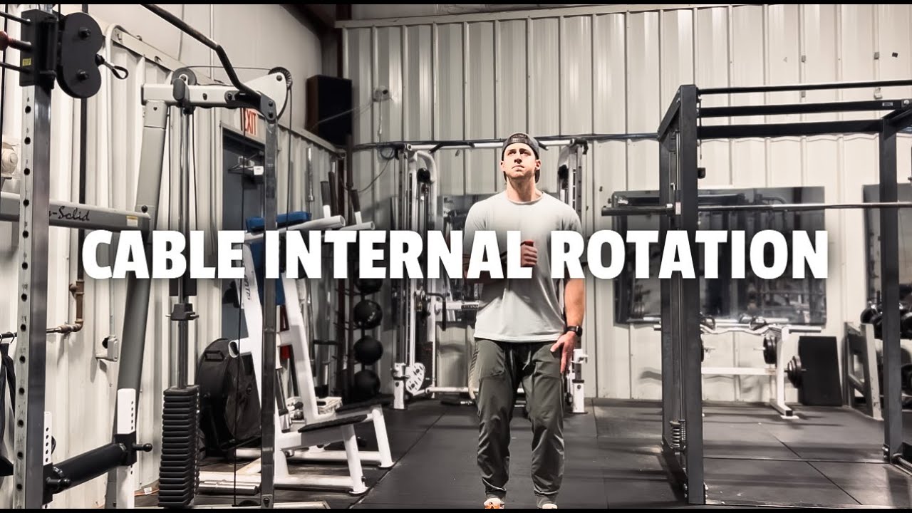 Cable Internal Rotation - YouTube