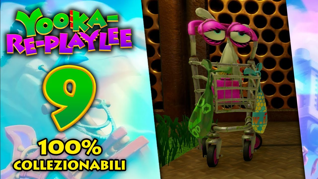 YOOKA-REPLAYLEE (ITA) - Parte 9: Paludi Labirintiche (1/3)【100% Collezionabili】