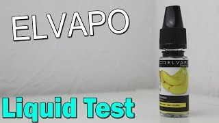 Banane | ELVAPO | Liquid Test mit Doelid