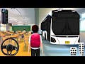 Hyundai Electric Bus in School Bulding - 3D Driving Class - Android Gameplay