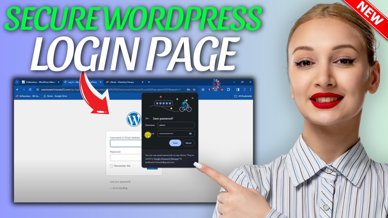 How to Password Protect WordPress Admin | Secure Wordpress login page ...