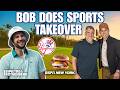 Bob Does Sports New HQ, TRIES INSANE Yankee Stadium Food, DISCUSSES HIS NEW DRINK in Interview