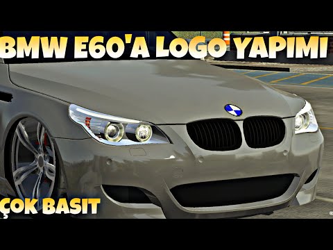 Car Parking' de BMW E60'a  Logo Yapımı