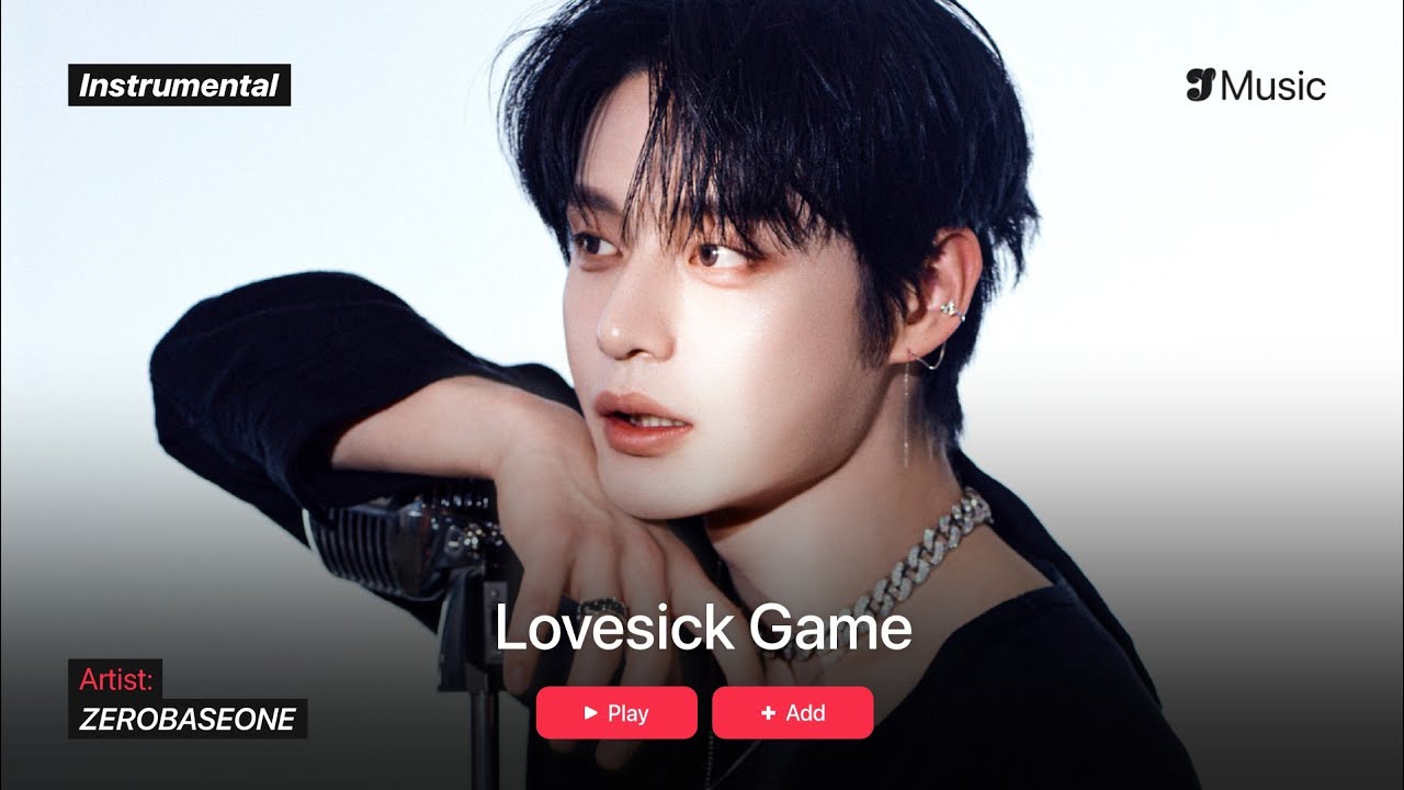 ZEROBASEONE – Lovesick Game | Instrumental