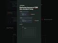 Refactor your CSS the modern way 🤯🤯🤯 #webdevelopmenttutorial #css