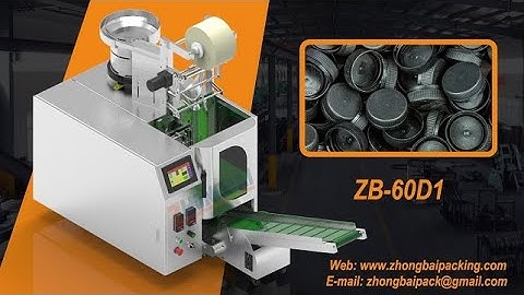 Plastic Bottle Cap Counting Packing Machine