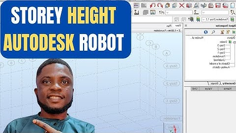 How to Set Story Heights in Autodesk Robot | Beginner Tutorial