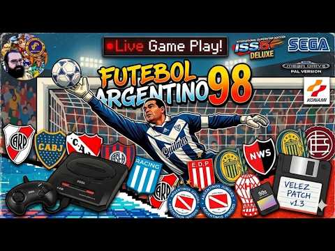 17ª Rodada do Campeonato Argentino no jogo Fútbol Argentino 98, com o time do Velez Sarfield!!