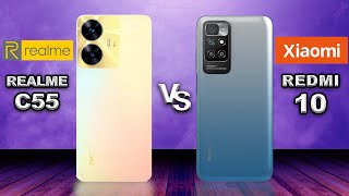 Realme C55 vs Xiaomi Redmi 10