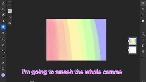 How To Create Multicolored Swatch In Adobe Fresco (SUPER EASY)