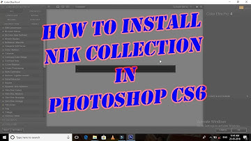how to install nik collection in photoshop cs6
