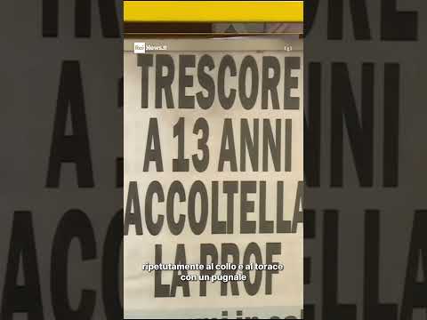 Video La prof accoltellata: Mi ha salvata un altro studente, ha preso a calci l'aggressore