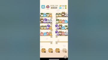 Color Cat Sort Cute Cat Game Level 190 #shorts #shortsfeed #cat #gaming