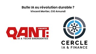 Bulle Ia Ou Rvolution Durable  Vincent Mortier Cio Amundi