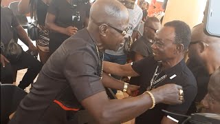 Nana Amakye Dede show respect and love to J. A. Adofo at K.K. Kabobo one week Funeral