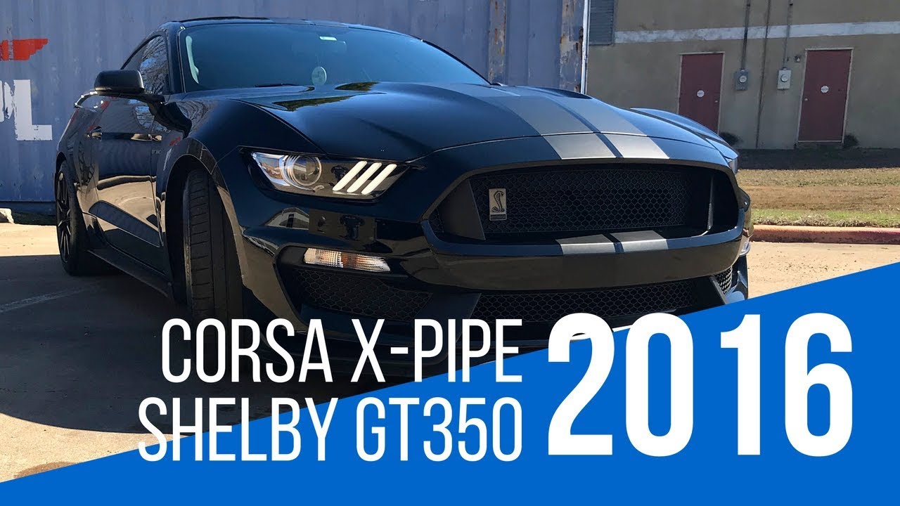 Corsa X Pipe Resonator Delete 2016 Shelby GT350 YouTube corsa-x-pipe-resonator-delete-2016-shelby-gt350-youtube