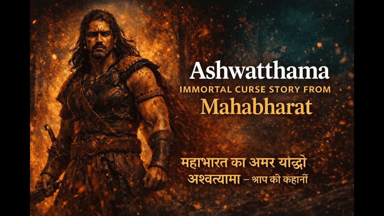 “Ashwatthama immortal curse story from Mahabharat” “महाभारत से अश्वत्थामा की अमर श्राप की कहानी”