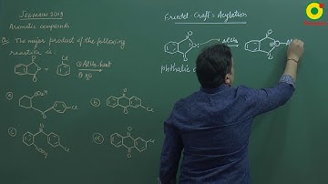 IIT JEE Chemistry JEE Main (2019) Aromaticity Question 2 Problem Solving By VKP Sir