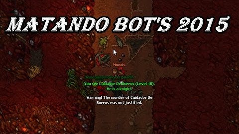 Tibia kill bot