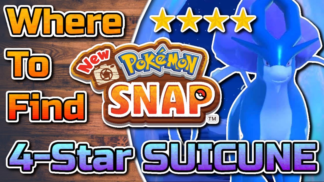 How To and Where To Find Suicune In New Pokemon Snap! Also How To Get The 4 Star Suicune Picture!