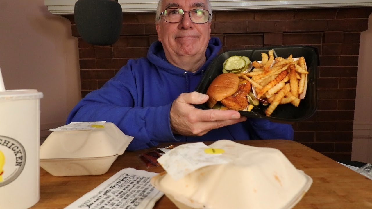 ASMR Dave's Hot/Not Chicken Mukbang Whispering