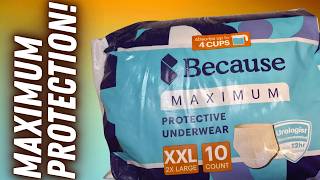 See EXACTLY What You Get: Because Premium Maximum Plus Adult Underwear