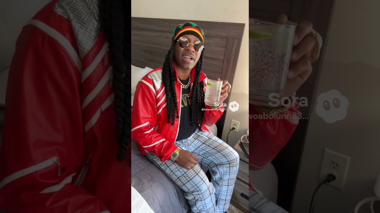 Tyrak practicing how to be rich