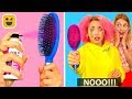 Curly Hair vs Long Hair || Funny Girl Pranks!