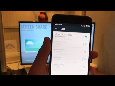 How To CAST Android Phone to LG TV using SCREEN SHARE