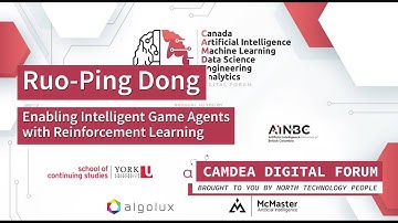Ruo- Ping Dong, Unity Technologies, Enabling Intelligent Game Agents with Reinforcement Learning