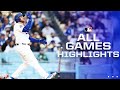 Highlights from ALL games on 3/31! (Dodgers&#39; comeback, Yankees sweep Astros and more!)