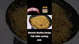 Marmite Noodles Recipe | #noodles #shorts #recipe #marmite