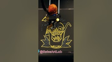 RoboArtLabor - Robot Draw #Skull ✝️💀 #robotart #drawing #art #plotter #drawingrobot #mexican #fun