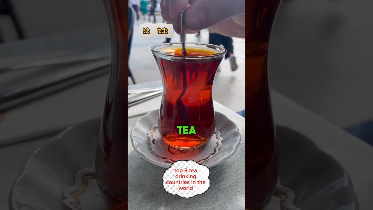 top 3 tea drinking countries in the world | 