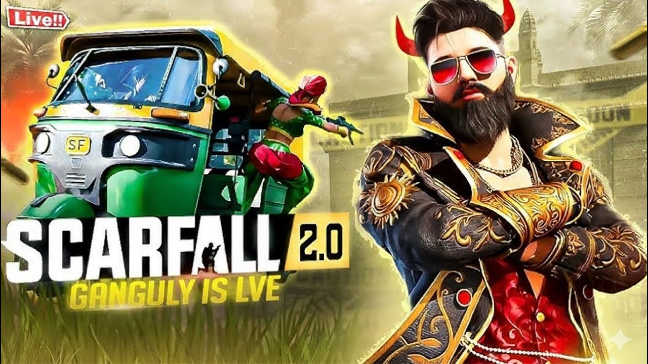 SCARFALL 2.0  LIVE l GANGULY GAMING 