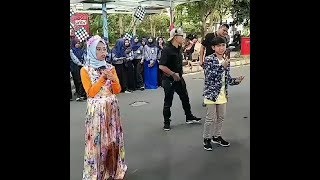 BOWO DAN NURRANI DUET TIK TOK  NGAKAK ABIS 😂