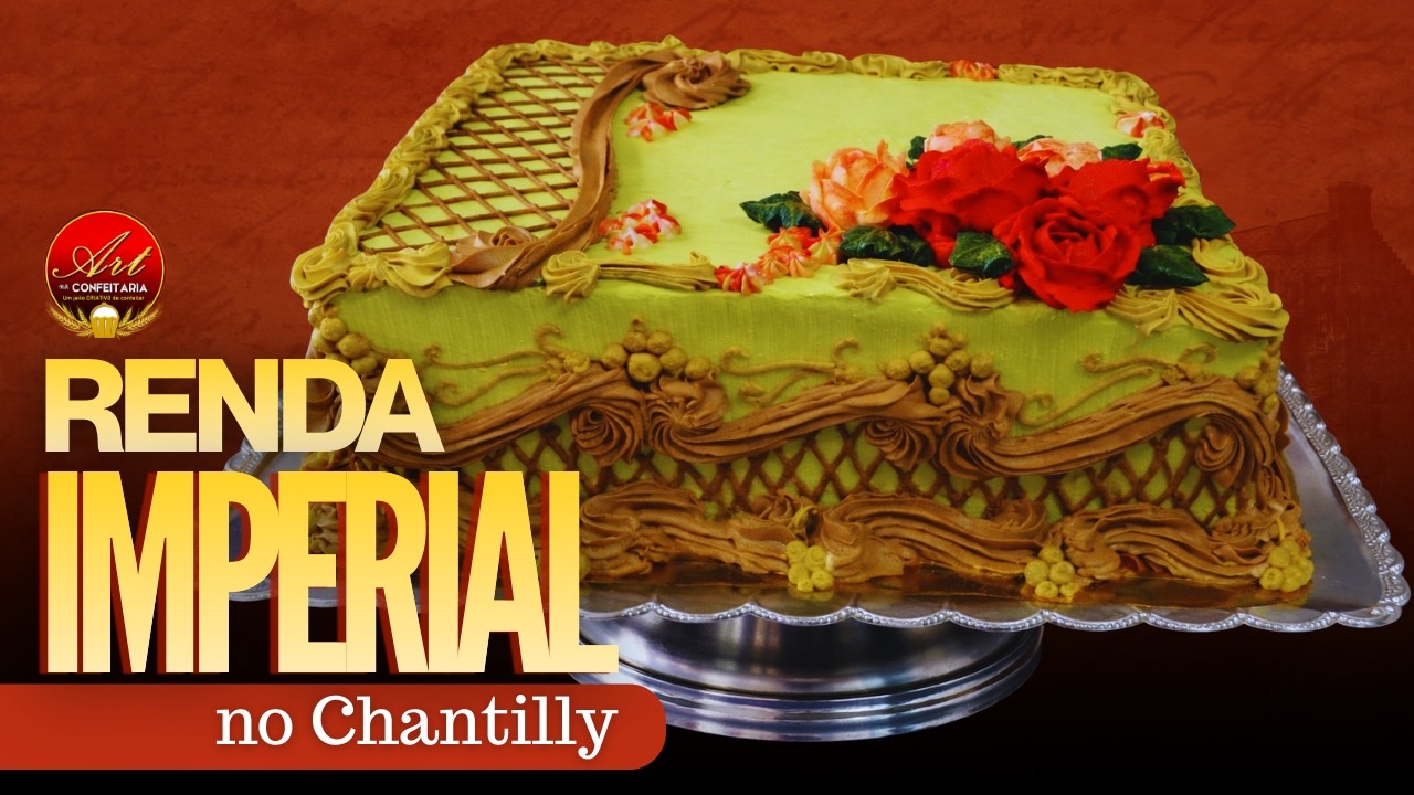 Aprenda fazer essa decoração de Bolo 3