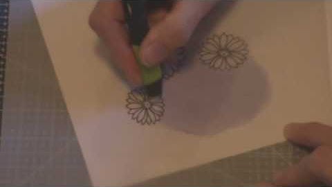 Parchment Craft beginners lesson 1 part 2 of 4