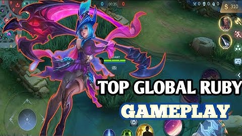 TOP GLOBAL RUBY GAMEPLAY | MLBB | RUBY VS EVERYONE !