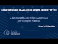 A IMPLEMENTAÇÃO DO PLANEJAMENTO NAS CONTRATAÇÕES PÚBLICAS
