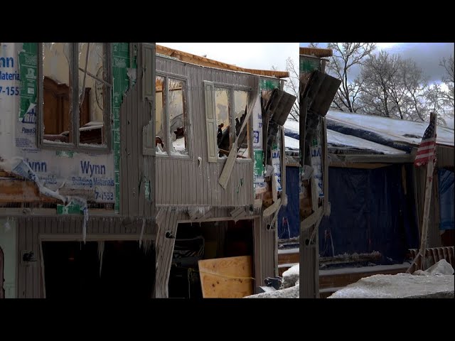Ice storm slams Kentucky area with tornado damage!