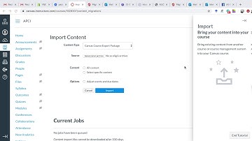 Video Tutorial Canvas Instructor 3 Como importar una plantilla